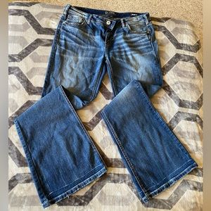 Silver Jeans Aiko Mid Flare Super Stretch